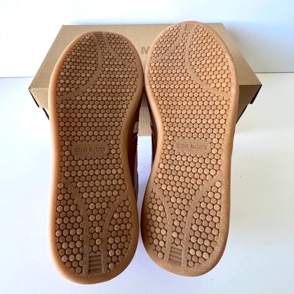 NEW Steve Madden Madrid Red Sneakers, Madrid, Size 8.5 - Picture 13 of 14